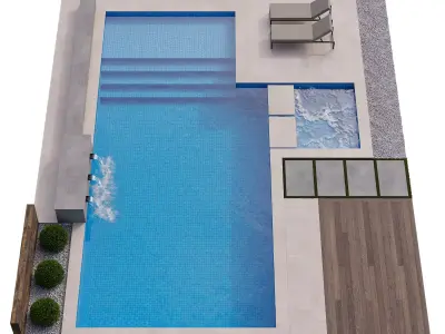Pool 04 3D model