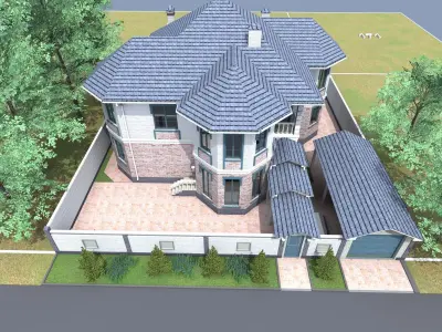 house design 3D model