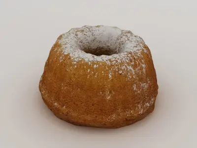 Gugelhupf Cake 001 3D model