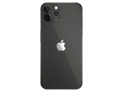 Apple iPhone 13 Pro Max Graphite Low-poly 3D model