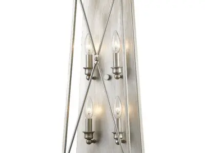 Tolya Light Dimmable Flush Mounted Sconce - 2 Colour 3D model