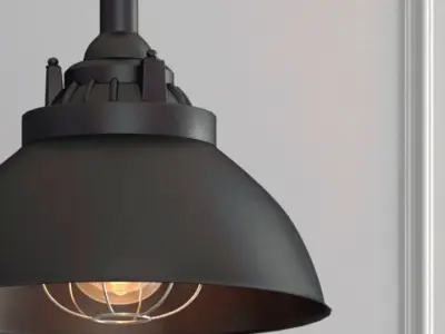 Hanging lamp LOFT HOUSE P-187 3D model