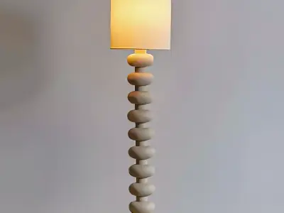 Modern floorlamp 3D Model Low-poly 3D model