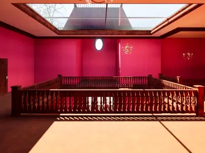 Haunted Manor  3D Model  3D model