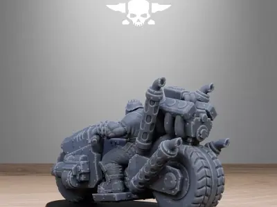 Orkaz Bikers 3D print model
