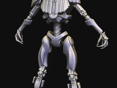 Eg5 Hunter Droid 3D model