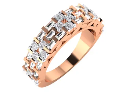 Mens Ring  Render 3dm STL MTL SLC JCD OBJ FBX Details 3D print model