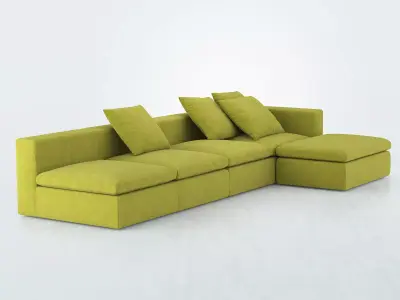 Land Set 01 3D model