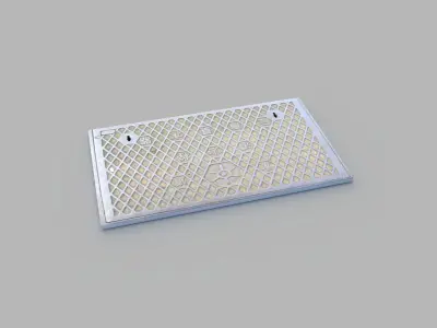 Sewer Grate 14 3D model