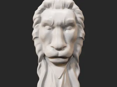 Lion Head LH-001 3D print model