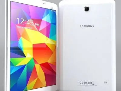 Samsung Galaxy Tab 4 8 0 white 3D model