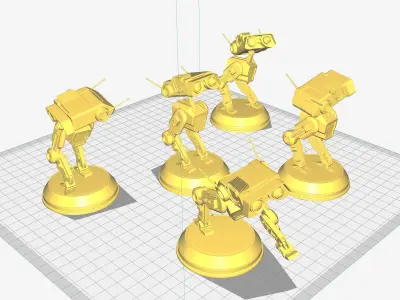 BD-1 Robot 3D Print Model 3D print model