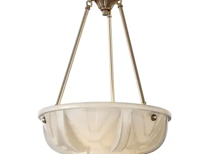 Maison Gerard Art Deco Ceiling Fixture 3D model