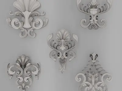 Trim Ornament 89 3D model