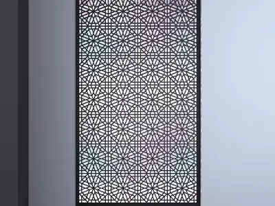 3d screen window Low-poly 3D model