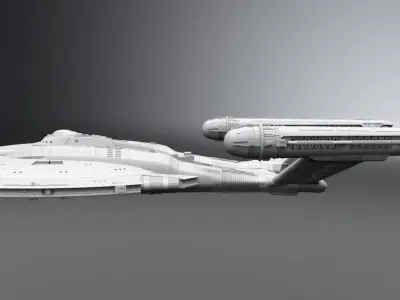 Enterprise NX01 Scale model  3D print model