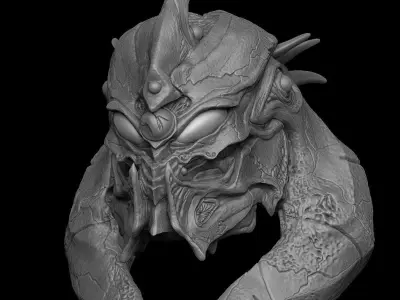 Guyver Zoanoid helmet  3D model