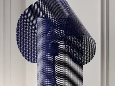 Table Lamp by Frederik Kurzweg 3D model