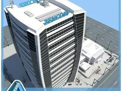 City Block 1 3D model