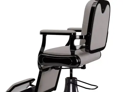 Barber Hydraulic Chair  Realistic PBR 3D Model 3D model