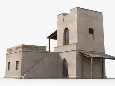 Arab xx16 Low-poly 3D model