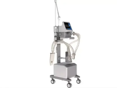 Medical Ventilator System 3D model