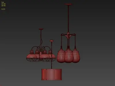 PENDANT SET 31 3D model