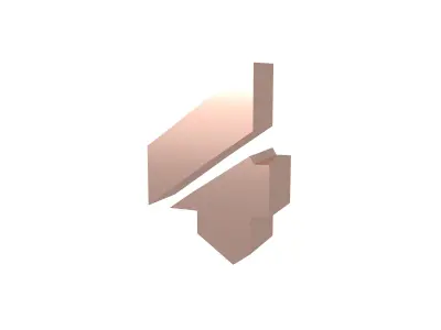 Sci-Fi Number 4 v1 011 Low-poly 3D model