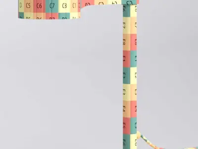 BRAHMA TABLE LAMP 3D model