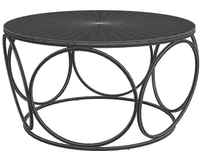 Coffee Table Halmar Venus 3D model