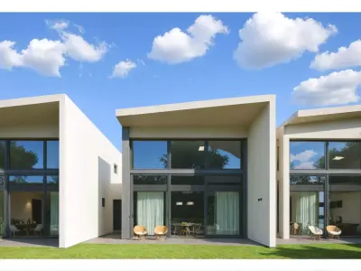  Modern Apartment And  Motel Area Design  3D model