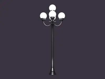 Street light 3D model 23