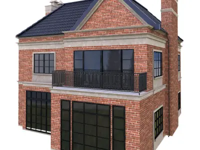 building 02 3D model