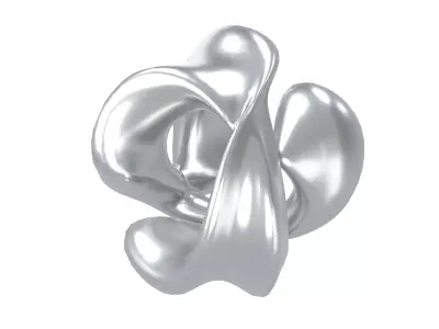 Abstract Shape v29 002 Low-poly 3D model