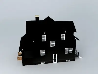 Craftsman Bungalow Free 3D model