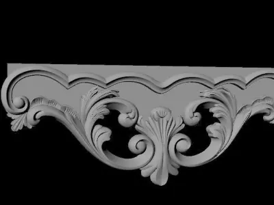 dekor ornament 3D model 158