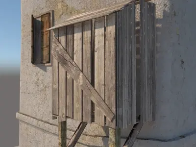 Old Arabic House 3D model