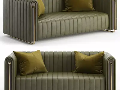 SOFA RIVERS Low-poly 3D model