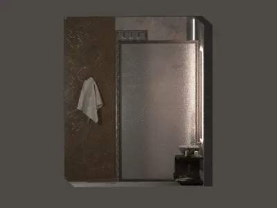 interior bathroom 3D model