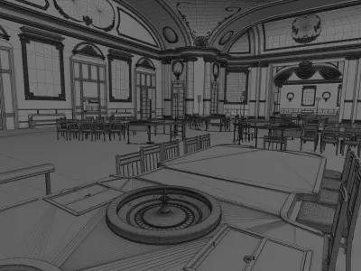 Casino Monte Carlo 3D model