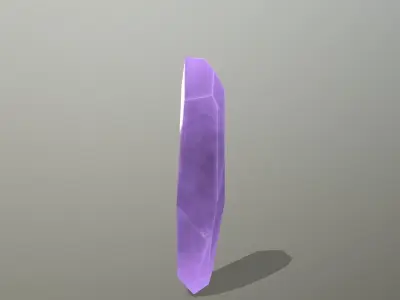 Crystal Set Low-poly 3D model 9
