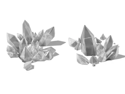 Legacy - Crystal Ore 02 3D model