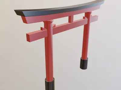 Torii Gate 3D model