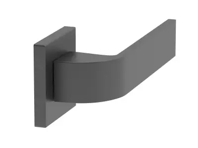 Atlantic Tupai Rapido Curvaline Turis Matt Black  3D model