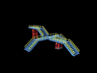 Modular Scaffolding  3D model