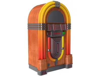 Jukebox 3D model