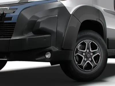 Peugeot e Boxer Van L1H1 2024 3D model