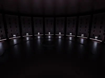 FUTURISTIC ROOM 3D model