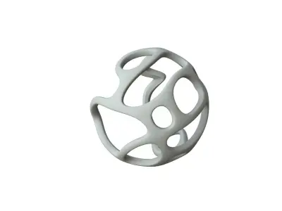 SciFi Cube Object No 41871 Low Poly Shape Texture