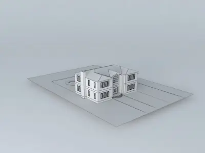 Spanish Mansion Free 3D model
